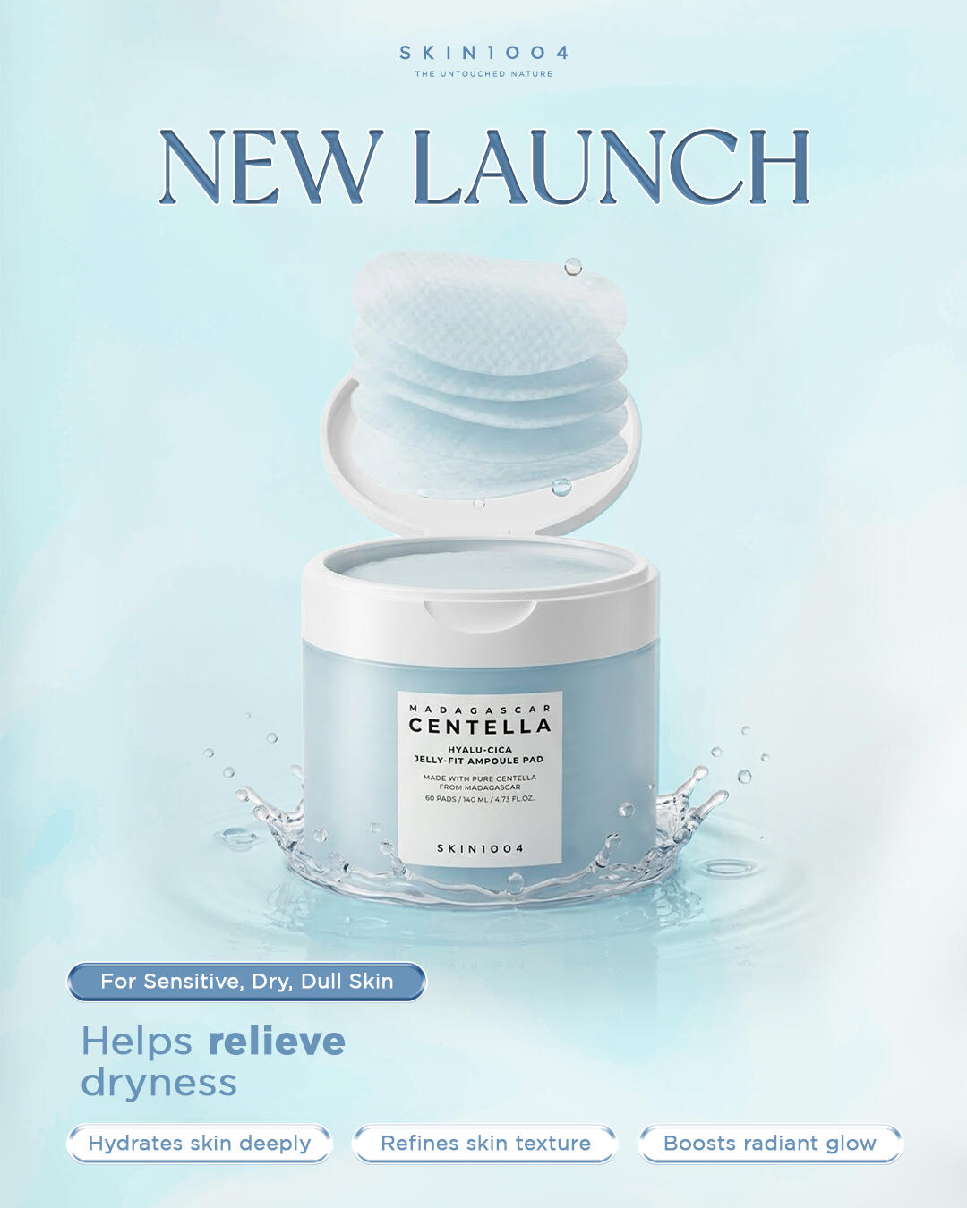 Hyalu-Cica Jelly-Fit Ampoule Pad